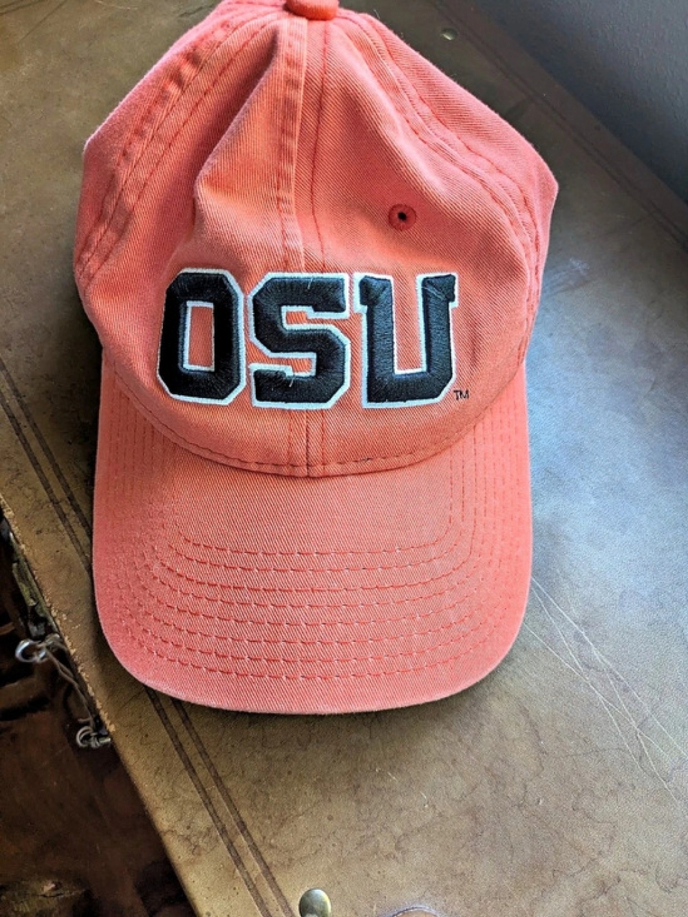 The Game OSU Embroidered Baseball Cap in Orange